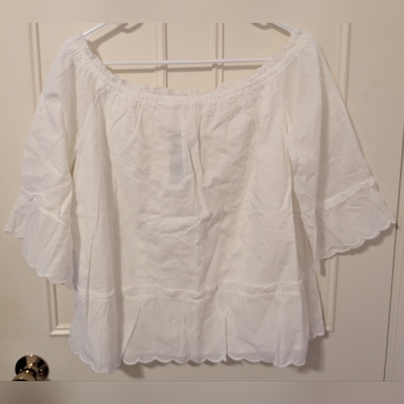 Abercrombie and Fitch Off The Shoulder Top - Picture 4 of 4